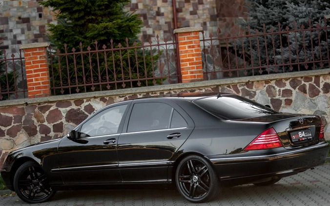 Mercedes-Benz Klasa S cena 37900 przebieg: 210000, rok produkcji 2004 z Kosów Lacki małe 667
